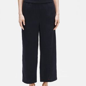 Organic Cotton Gauze Straight Pant
